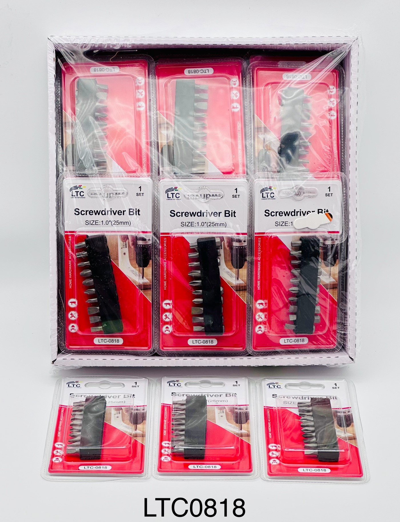 1 Set 1.0" Screwdriver Bit-LTC-0818