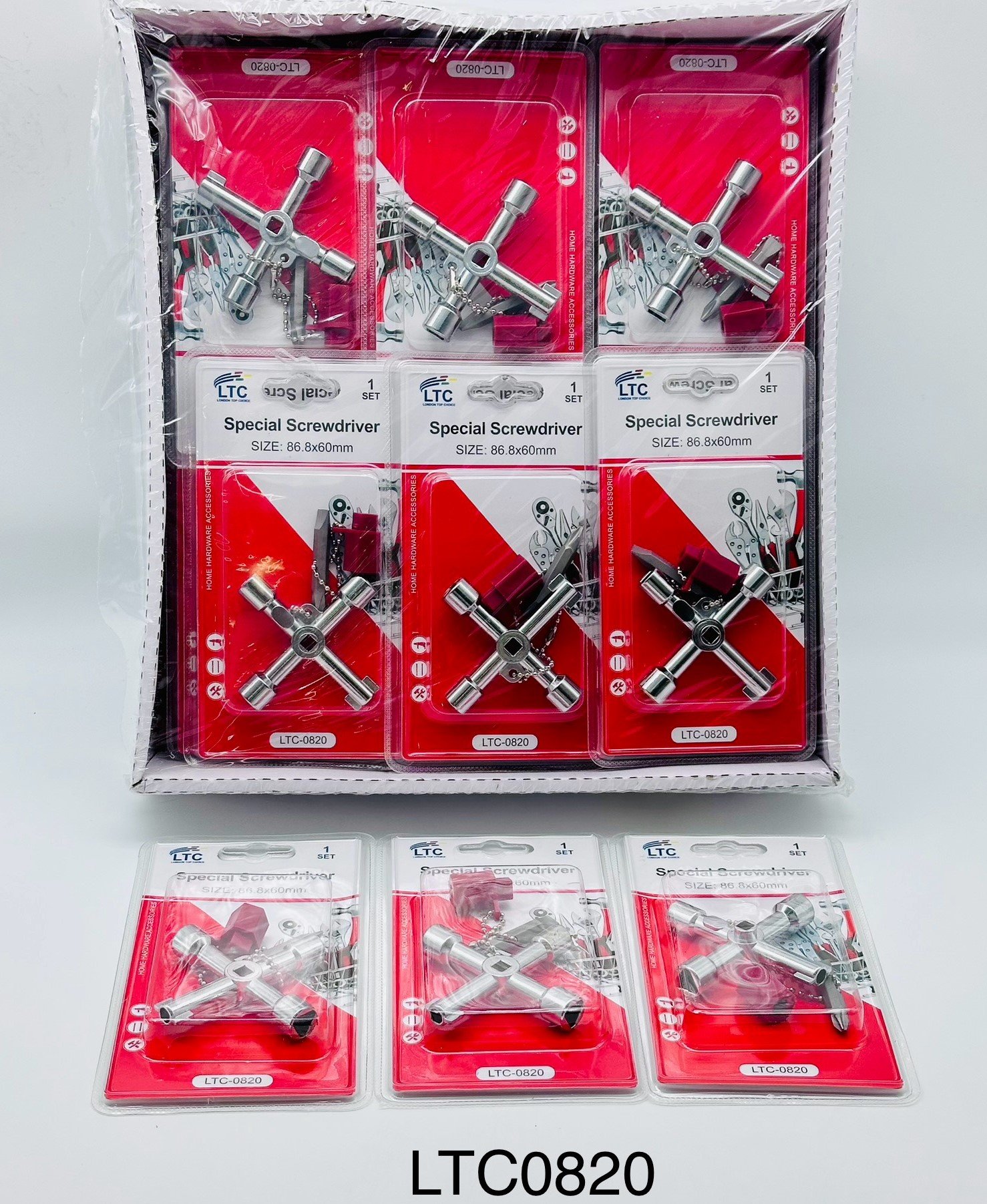 1 Set Special Screwdriver(86.8x60mm)-LTC-0820